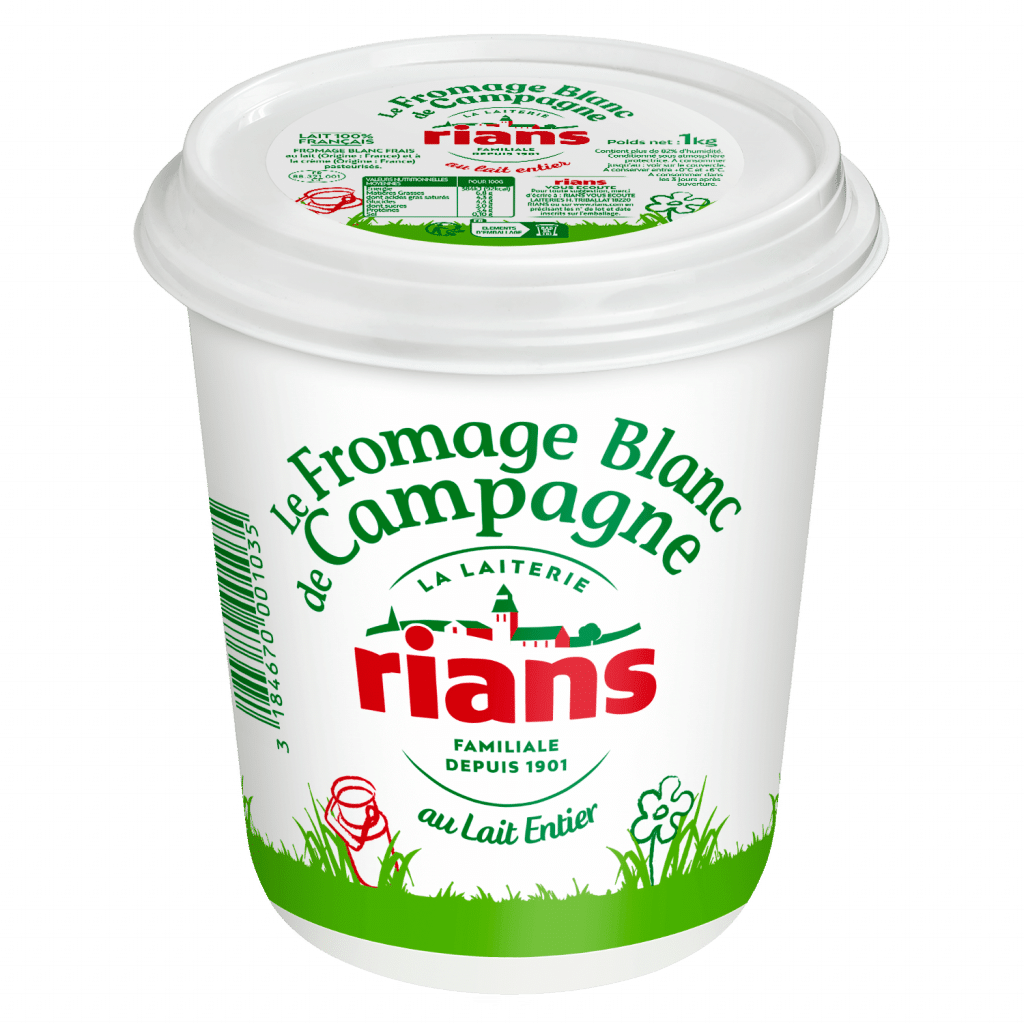Fromage blanc de campagne 1kg